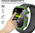 Waterproof Case 45mm for Apple Watch Series 9 8 7 with Tempered Glass Screen Protector, iWatch Full Protective Hard PC Bumper Face Cover for Men&W...