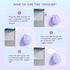 Wireless Mouse Jiggler - LED Wireless Mice with Build-in Mouse Mover, Rechargeable Moving Mouse for Laptop with Undetectable Random Movement Keeps...