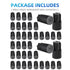 40PCS Waterproof Outdoor Wire Electrical Connectors,Sealant Twist Nuts Caps Cable Terminal Connector Gel for Landscape Light, Building Application...
