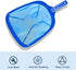 tuphen Pool Leaf Skimmer Net Cleaner - 3 Section Telescopic Pole Fine Mesh Deepwater Net Cleaning Leaves and Debris Pond Net...