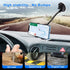 Car Phone Holder Mount Cell Phone Stand Windshield Dashboard Car Mount 360 Rotation for iPhone 15 14 13 12 11 Pro Max XS X XR 8 SE/Samsung Galaxy ...