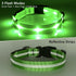 Light Up Dog Collars - Rechargeable LED Dog Collar - Reflective Pet Collar - Adjustable Lighted Dog Collar for Medium Dogs (Green, Medium Collar)...