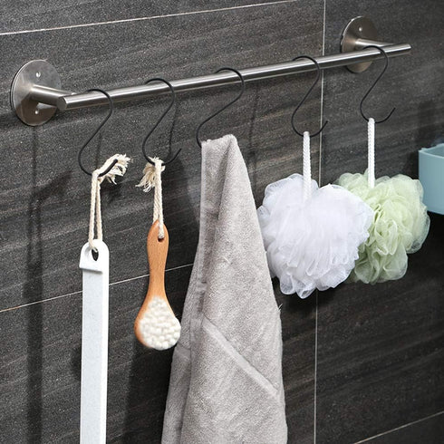 10 Pack 4.7 Inches Extra Large S Shape Hooks Heavy-Duty Metal Hanging Hooks Apply Kitchenware Bathroom Utensils Plants Towels Gardening Multiple u...