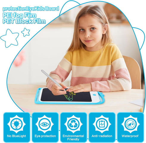 LCD Writing Tablet for Kids,8.5inch LCD Writing Tablet Boy/Girl Doodle Board Toy for 3-12 Year Olds Educational Birthday Gift (8.5 Inch Blue)...