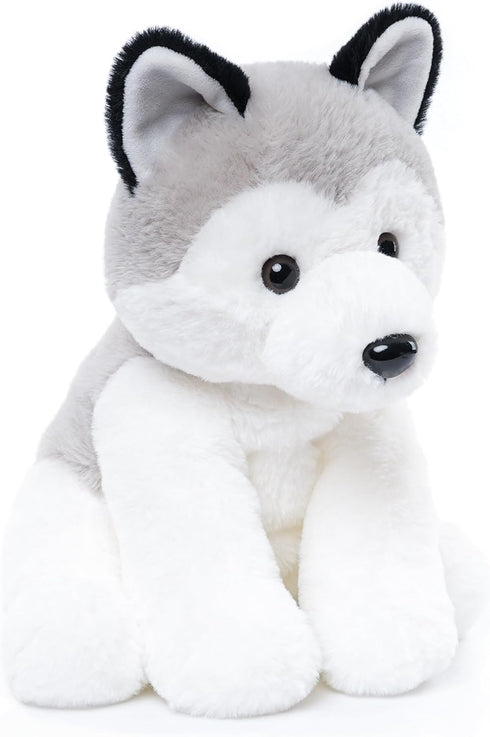 Siberische Husky Stuffed Animals, Puppy Stuffed Dogs Alaskan Malamute Plush Toys for Kids Girls Boys Baby Birthday Bedtime, 12 inches...