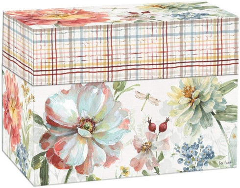 Lang Spring Meadow Card Recipe Box, Small, MULTI...