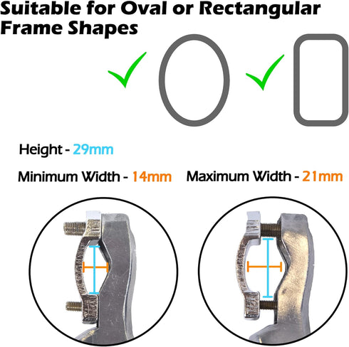 Lumintrail Rear Mount Bike Kickstand Quick Adjust Height Bicycle Side Stand fits most 24” 26” 29" 700c...