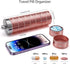 Travel Pill Organizer-Weekly Medicine Pill Case?7 Day Pill Container,1 Time a Day BPA Free Moisture Proof Stackable Travel Pill Box for Vitamin, F...