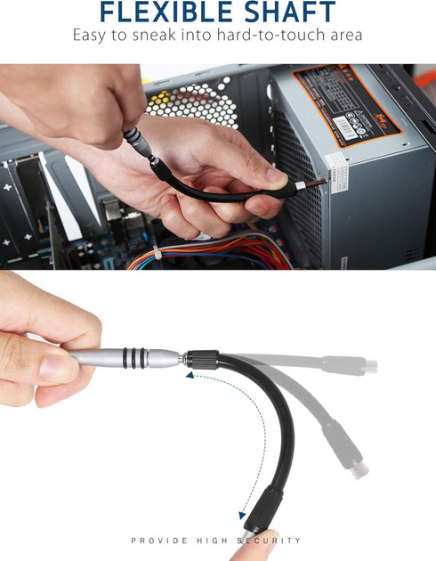 Syntus Precision Screwdriver Set, 63 in 1 with 57 Bits Screwdriver Kit, Magnetic Driver Electronics Repair Tool Kit for iPhone, Tablet, Macbook, X...