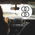 Wakauto 4 Pairs 6.5 inch Car Speaker Spacer Adapter Stackable Sturdy Plastic Speaker Mount Bracket Ring for Car...
