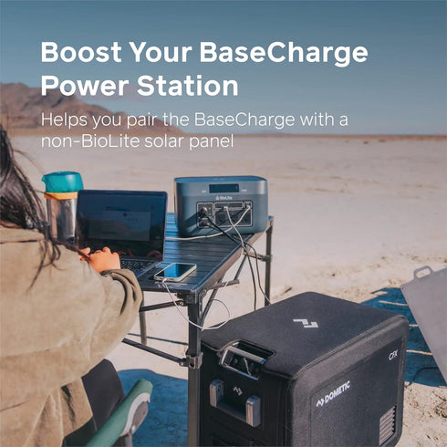 BioLite, Solar MC4 to HPP Adapter Cord, 15” for Solar Compatibility, Works with BaseCharge Power Stations...