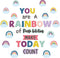 Motivational Rainbow Bulletin Board Cutouts, Happy Sunshine Day Inspirational Positive Classroom Decoration You are a Rainbow of Possibilities Acc...