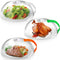 Microwave Cover for Food Splatter, Microwave Splatter Cover BPA Free, Microwave Plate Cover Guard Lid with Handle, Microwave Food Cover Steam Vent...