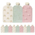 Hippypotamus Reusable Baby Food Pouches for Toddlers - BPA Free Food Grade - Dishwasher & Freezer Safe - Baby Food Containers - Refillable Squeeze...