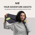 trtl Pillow - Scientifically Proven Super Soft Neck Support Travel Pillow - Machine Washable - Grey...
