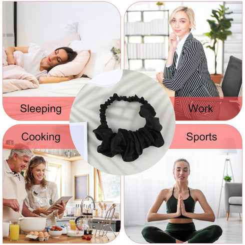 Heatless Hair Curler to Sleep In Soft Heatless Sleep Curling Scrunchie No Heat Curls Wrap Headband Set Styling Hair Roller Hair Accessories for Wo...