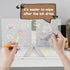 Acrylic Dry Erase Board with Light 11.8 X 7.9” Light up Dry Erase Board with Stand as a Glow Memo LED Letter Message Board Note Glass Led Board Wh...
