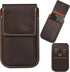 Genuine Leather Phone Holster with Belt Clip | Cell Phone Pouch for iPhone and Smartphone | Cell Phone Holsters Holders | Belt Phone Holder | Cell...