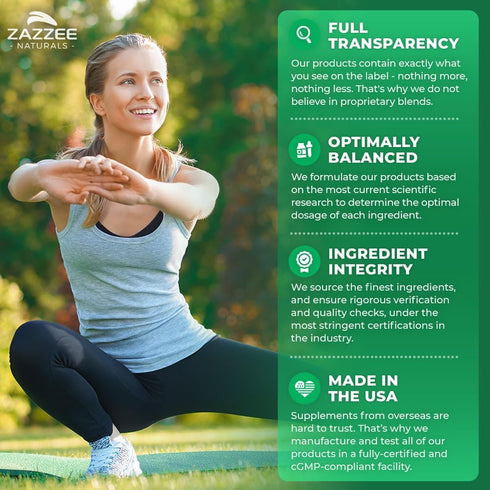 Zazzee Extra Strength 8-in-1 Immune Support, 1400 mg per Capsule, 180 Vegan Capsules, 1000 mg Vitamin C, 1000 IU mg D3, Zinc, Elderberry, Echinace...