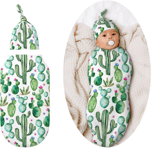 Cactus Swaddle Blankets Newborn Receiving Blanket Baby Swaddle Wrap Soft Sleeping Sack for Baby Girls Boys...