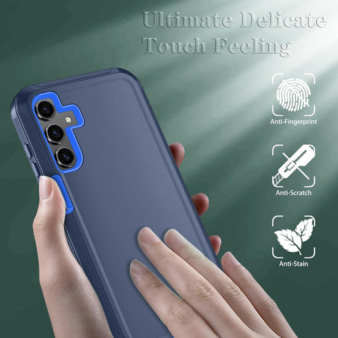 Qinmay Phone Case for Samsung Galaxy A25 5G Case with HD Screen Protector, Samsung A25 5G Case Durable Shockproof 3-Layer Cover for Galaxy A25 5G ...