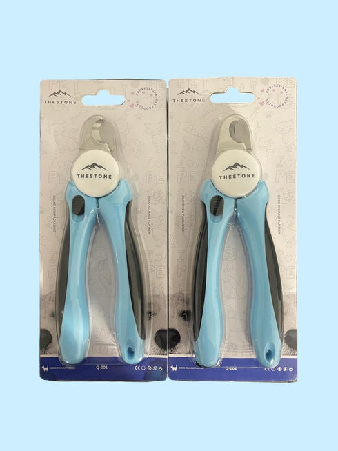 TheStone- Dog & Cat Pets Nail Clippers and Trimmers - Safety Guard to Prevent Over Cutting, Free Nail File - Nail Clipper Comes with Sharp Blade a...