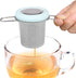 Fenshine Tea Infuser Stainless Steel Tea Strainer Folding Handle Tea Filter Extra Fine Mesh Strainer Brewing Basket with Lid for Loose Leaf Tea (L...
