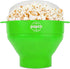 The POPCO Silicone Popcorn Popper - Collapsible Microwave Popcorn Maker - Air Popper Pop Corn Bowl with Handles and Lid - Dishwasher Safe - Large ...