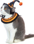 Cat Halloween Hats Handmade Crochet Pet Hat Dog Halloween Master Costumes Cap Cat Cute Accessory for Dogs Cats Pets Hat (M)...