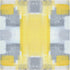 ALAZA Grey and Yellow Abstract Art Painting Cloth Napkins Dinner Napkins Set of 6,Reusable Table Napkins Washable Polyester Fabric for Cocktail Pa...