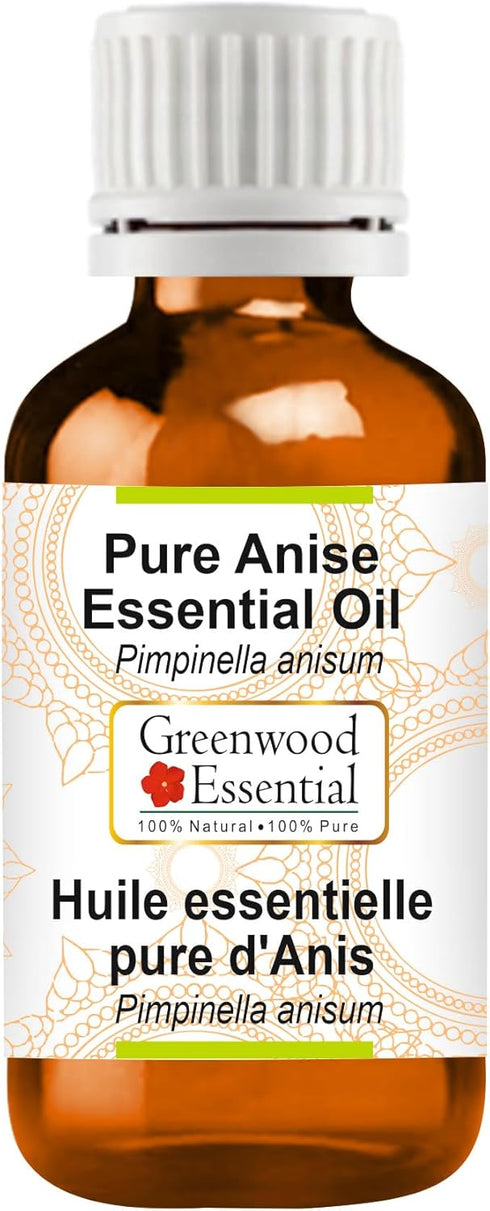 Pure Anise Essential Oil (Pimpinella anisum) Steam Distilled 30ml (1oz)...