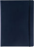 Fabriano Ecoqua Plus Hidden Spiral-Bound Notebook, 8.3" x 11.7", A4, Lined, Navy...