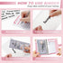 Onlyesh Budget Binder, Cash Envelopes for Budgeting, Money Organizer for Cash, 28Pcs Budget Binder with Cash Envelopes, Marble 6-Ring Money Saving...