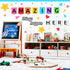 Classroom Bulletin Board Decoration Set Welcome Bulletin Board Wall Door Decor for Kindergarten Preschool Elementary Middle School - Amazing Thing...