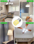 Refrigerator Light Bulb,E26 6W 60W Equivalent Fridge Light Bulb, 95+ CRI LED Light Bulb Daylight White 5000K 600 Lumen Energy Saving Refrigerator ...