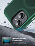 Tigowos for iPhone 15 Magnetic case Fits MagSafe 15FT Drop Resistant Skin Friendly Feeling Heavy Duty Shockproof Back Cover Fits iPhone 15 Phone C...
