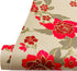 LovingWay 14.7 feet Wallpaper Roll Red Peony Floral Shelf Liner 17.7x177 Inch Christmas Storage Drawer Lining Paper Refresh Home School Furnitures...