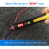 Voltage Tester, Non-Contact AC Voltage Tester Pen with Dual Range AC 12V-1000V/48V-1000V Live/Null Wire Tester Electrical Tester with LCD Display ...