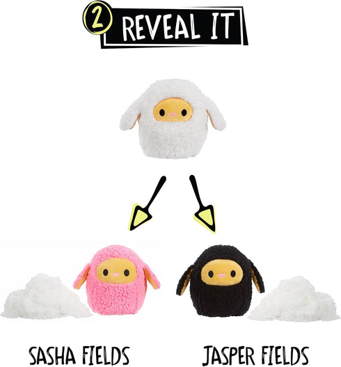Fluffie Stuffiez Sheep Small Collectible Feature Plush - Surprise Reveal Unboxing Huggable Tactile Play Fidget DIY Ultra Soft Fluff...
