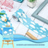 Blue Sky Clouds Bulletin Board Border Classroom Borders for Bulletin Board Scalloped Bulletin Board Decor Blue Board Trim for Bulletin Board Class...