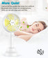 Handheld Fan Mini Fan,Small Personal Portable Fan, USB Desk Fan,Rechargeable Eyelash Fan for Makeup,8-13hours Operated Small Makeup Eyelash Fan fo...