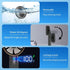 Handheld Fan, Portable Fan, 4000mAh Rechargeable Personal Fan, 180° Foldable Mini Desk Fan with 6 Wind Speed, LCD Digital Display, Lanyard as Neck...