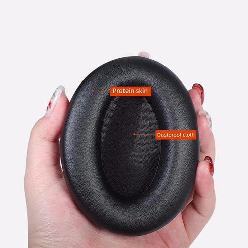 WH-1000XM2 Ear Cushions Replacement Noise Isolation Ear Pads Compatible with Sony WH1000XM2 & Sony MDR-1000X Over-Ear Headphones- Added Thickness ...