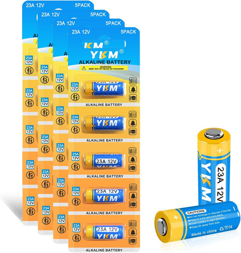 20 Pack 12V Alkaline 23A Battery MN21/23 23AE L1028F A23G 12 Volt A23 Battery for Ceiling Fan Remote Garage Door Opener...