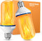 Upgraded LED Flame Light Bulbs, 4-Mode Flickering Light Bulbs with Upside Down Effect, E26 Fire Light Bulb for Porch Party Patio Home Halloween Ch...