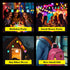10-Pack Globe Lights Battery Operated,Cordless Wireless Light Bulb Decoration Lights,Lights for Anniversary Wedding Small Party kids Birthday part...