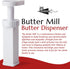 Max Space Butter Mill Butter Dispenser Stick - Twist to Spread Thin Butter Ribbons, Keeps Butter & Margarine Fresh Longer - Easy Spreadable Butter...
