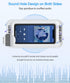 Waterproof Shower Phone Holder with 480° Rotation and Angle Adjustable, Enhanced Sound Quality, Fits Phones up to 7 Inches?White?......
