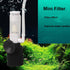 Ultra Quiet Mini Sponge Fish Filter 3-in-1 Biochemical Sponge Water Cleaner Air Pump Filter for Small Aquarium Fish Tank...