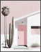Posterizer 1 pcs-palm springs pink door-pastel decor-Miscellaneous-Photography Art-Gift for Men Women Entrepreneur Teens-Decor for Home & Office- ...